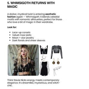 Whimsigoth Fashion Aesthetic For 2026